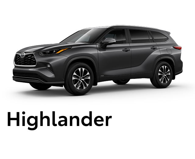 Red Toyota Highlander
